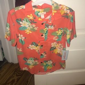 Size 6/7 boys Hawaiian shirt
